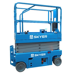 Самоходный ножничный подъемник с выдвижной платформой SKYER PL1023 Li M