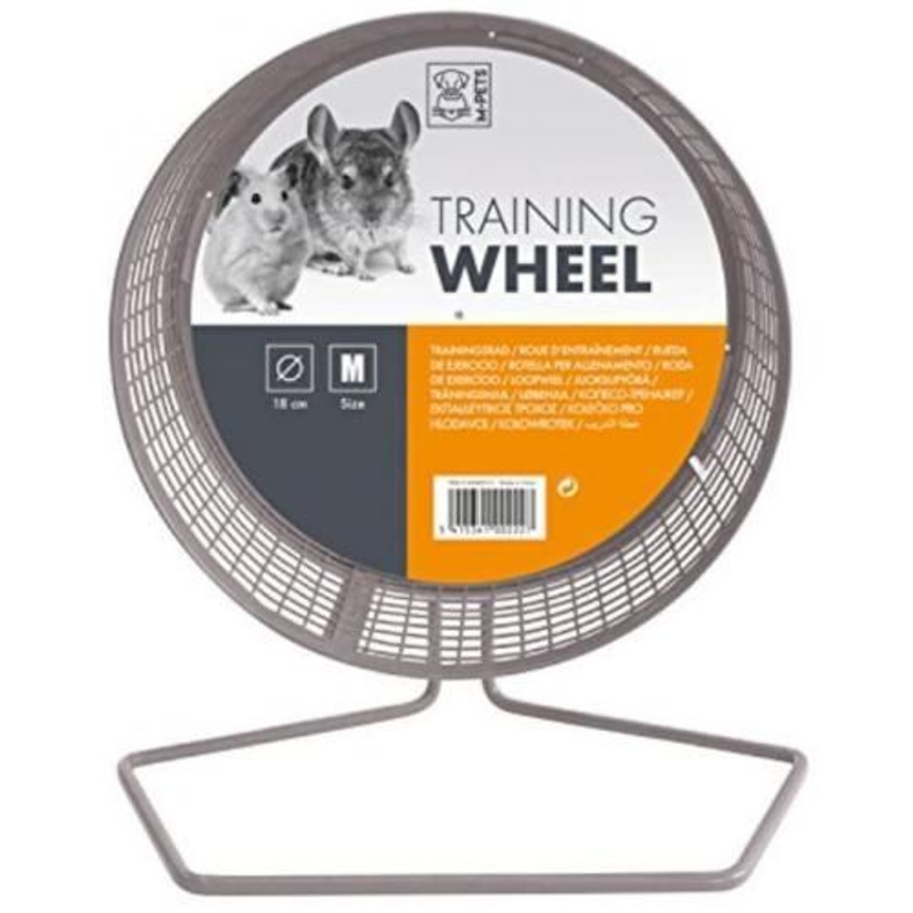M-PETS Колесо для грызунов, металлическое, 27 см
