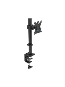 Kromax CASPER-505 черный 10"-34" макс.10кг настольный поворот и наклон