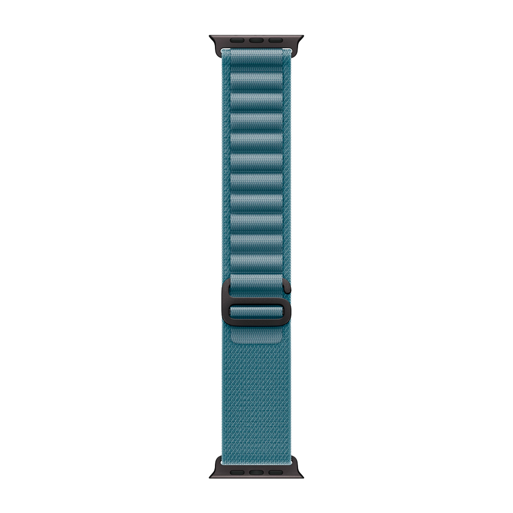 Умные часы Apple Watch Ultra 3 (2025) GPS + Cellular, 49mm, Black Titanium Case with Light Blue Alpine Loop, M