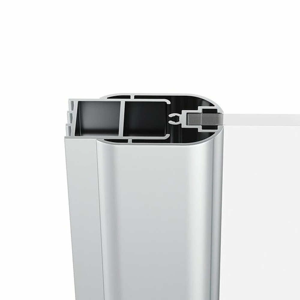 Душевой уголок Ravak Chrome CSKK4 80x80 3Q140C00Z1 профиль Хром стекло Transparent