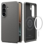 Чехол Spigen Liquid Air Mag MagSafe для Samsung Galaxy S26 Ultra Marble Gray