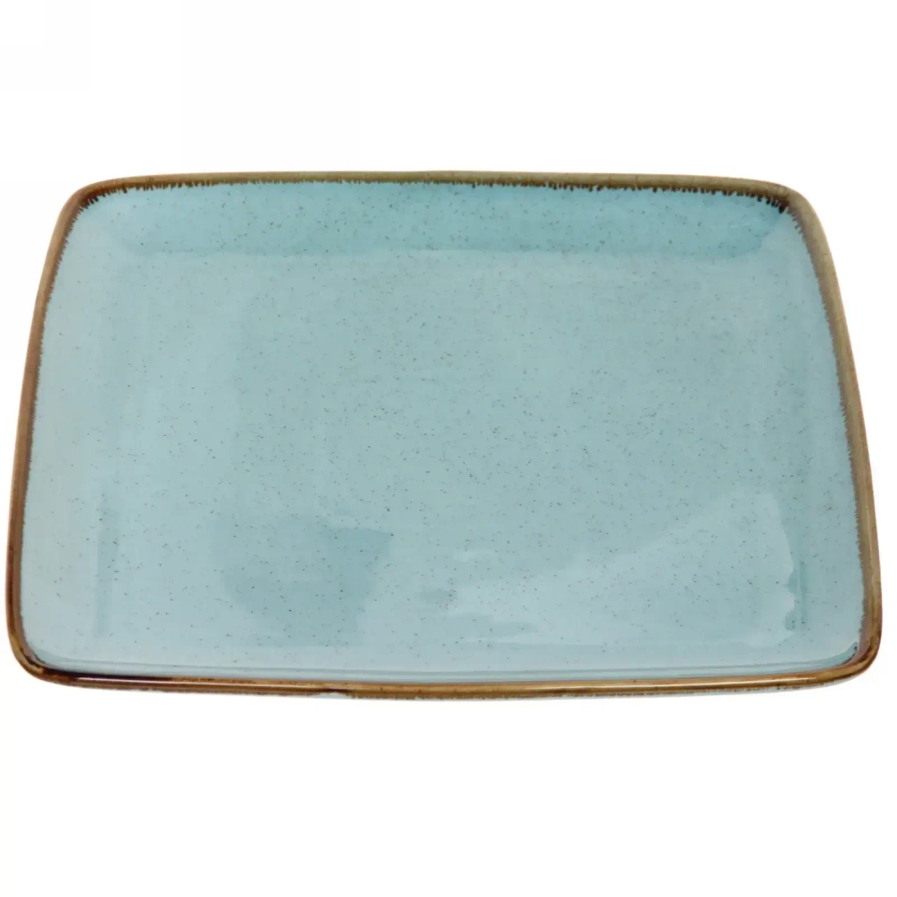 Тарелка керамическая «Tiffany Blue» обеденная 26*26*2см