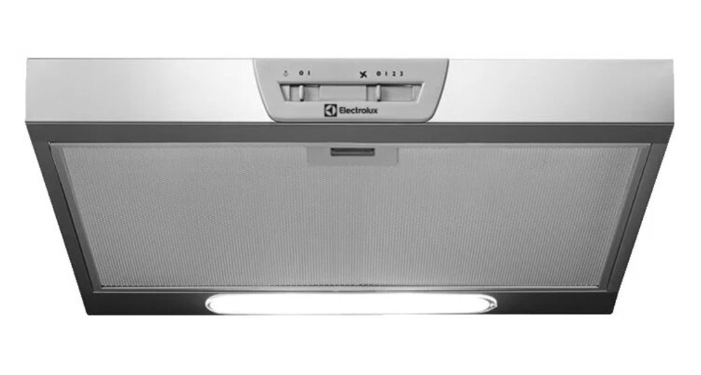 Вытяжка плоск Electrolux LFU9215X отвод и рециркуляция, мех. управление, 67 дБ, серебристая