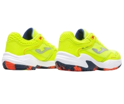 Детские кроссовки для падела Joma Junior Slam 2609 - fluor yellow
