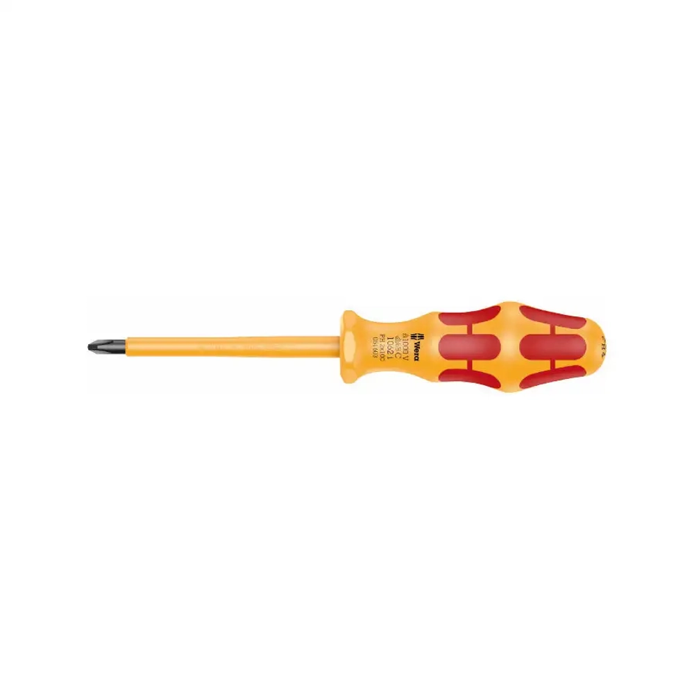 Изолированная отвертка 1062 i PH 2x100 мм - VDE WERA 05051603001