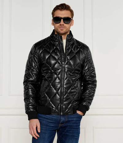 Куртка QUILTED GUESS - черный(M4BL28 WGJ60)