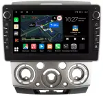Магнитола для Ford Ranger 2, Mazda BT-50 2007-2011 (серебро) - Canbox 9139 Android 10, Быстрая, CarPlay, 4G SIM-слот