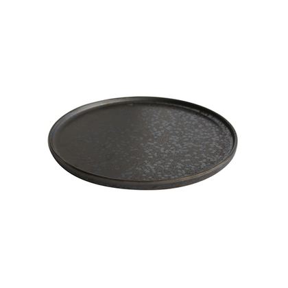 Тарелка 24.5см Roomers Umberto black L9404-M2