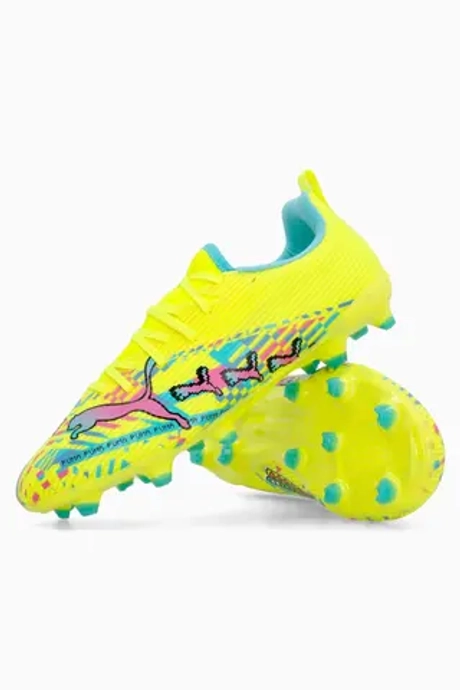 Бутсы Puma Ultra Nitro 7 Match FG/AG Junior - зеленый