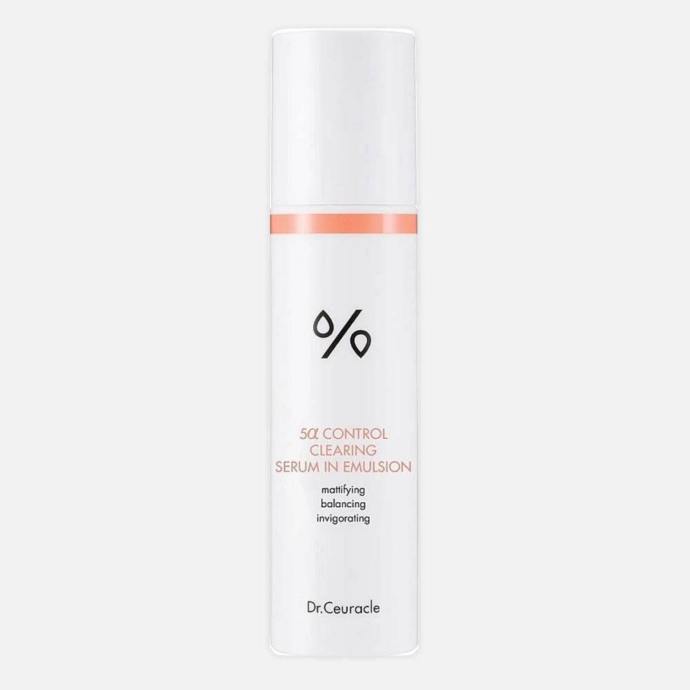 DR.CEURACLE 5A Control Clearing Serum Emulsion Эмульсия 5-альфа контроль, 100 мл