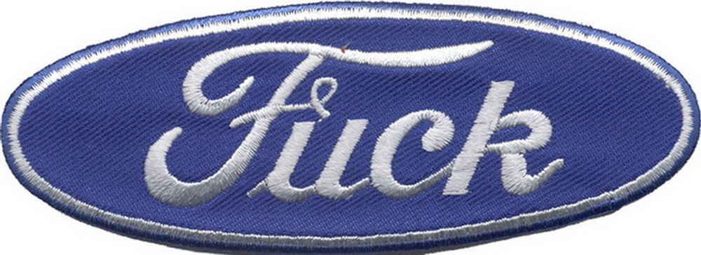 Нашивка F ck