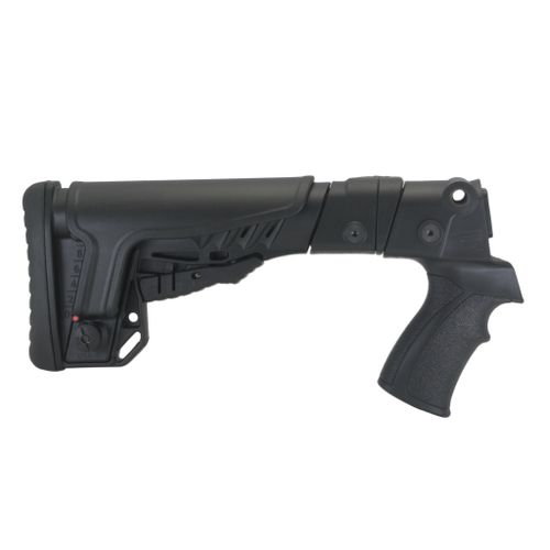 Телескопический приклад Бекас 12, 16, DLG Tactical. Черный
