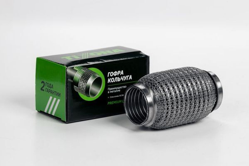 Гофра 45/120 (AISI 304 wire mesh, interlock) P45120WM