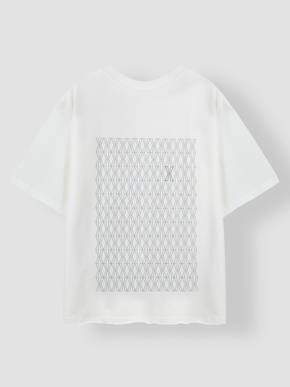 ФУТБОЛКА ОВЕРСАЙЗ PATTERN II WHITE