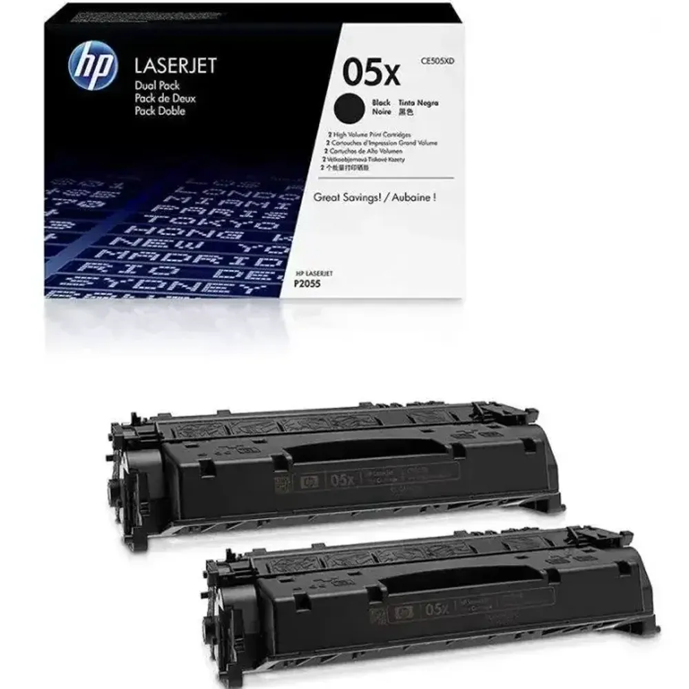 Картридж HP 05X (CE505XD) для LaserJet P2050/P2055/P2035 (13K)