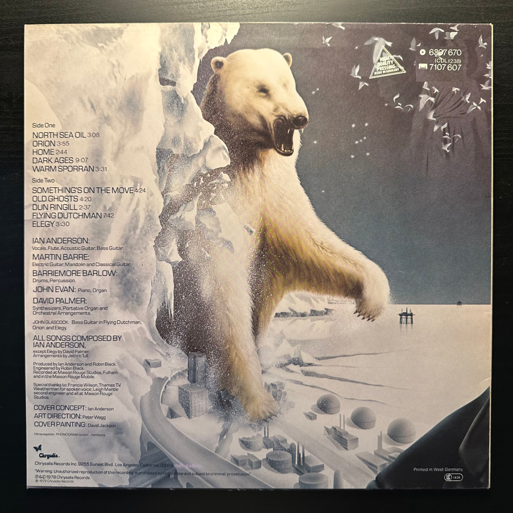 Jethro Tull - Stormwatch (Германия 1979г.)