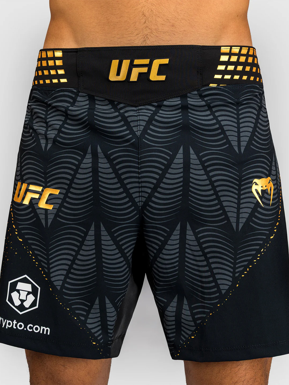 Шорты ММА Venum UFC Zenith Fight Night Gladiator style Black/Gold