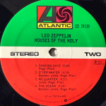 Led Zeppelin - Houses Of The Holy (США 1977г.)