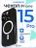 Чехол накладка iPhone 15 Pro 6.1" Gurdini Rome Series with Magsafe Black