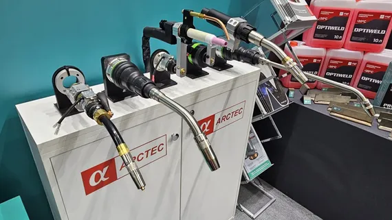 Роботизированная горелка с газовым охлаждением ARH 06500, Arctec