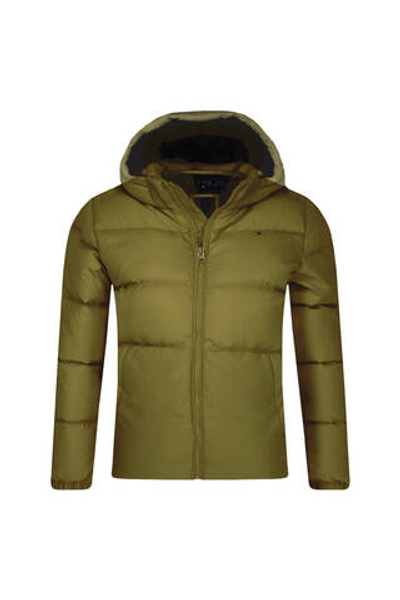 Пуховая куртка Tommy Hilfiger - хаки(KB0KB08341)
