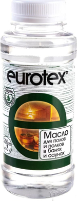 Масло для полов и полков в банях и саунах Eurotex 0.25 л