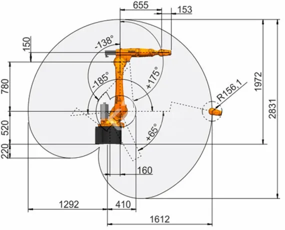 Промышленный робот KUKA KR CYBERTECH KR 16 R1610-2
