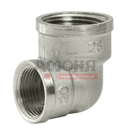 Уголок 3/4'' - 1/2'' вн/вн VRT® никель