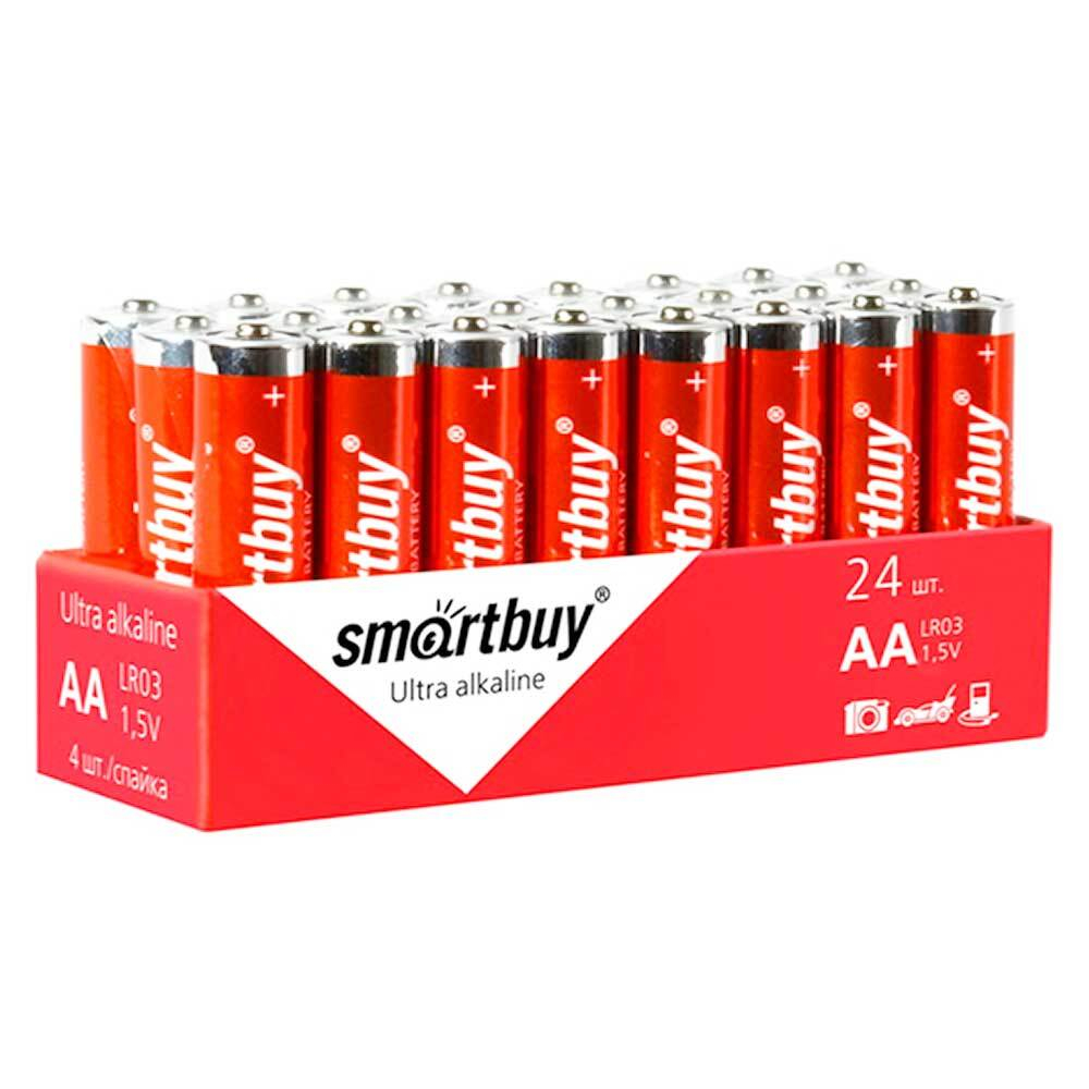 Элемент питания Smartbuy LR6 Box/24 (комплект 24 шт)