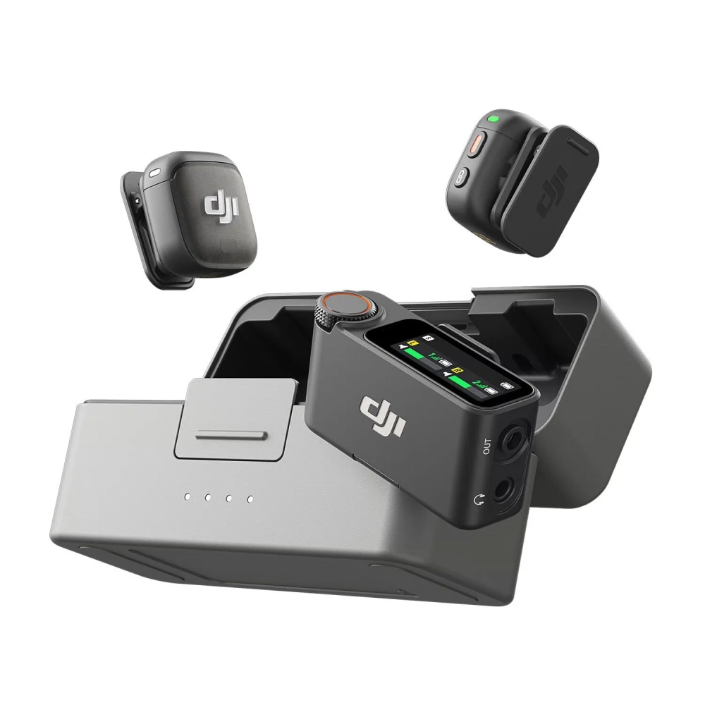 Dji Mic 3 (2 TX + 1RX + Charging Case)