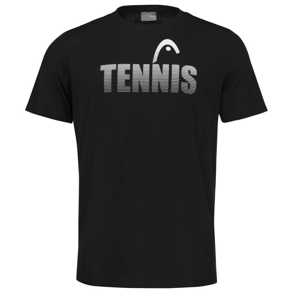 Футболка для мальчика теннисная Head Club Colin T-Shirt JR - black