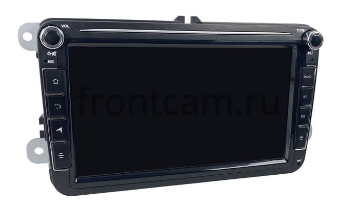 Магнитола для Volkswagen T5, T6, Tiguan, Passat, Polo, Jetta, Amarok, Golf и др., Skoda Fabia, Rapid - Canbox (кнопки и крутилки) Android 10, Быстрая, Carplay, 4G SIM-слот
