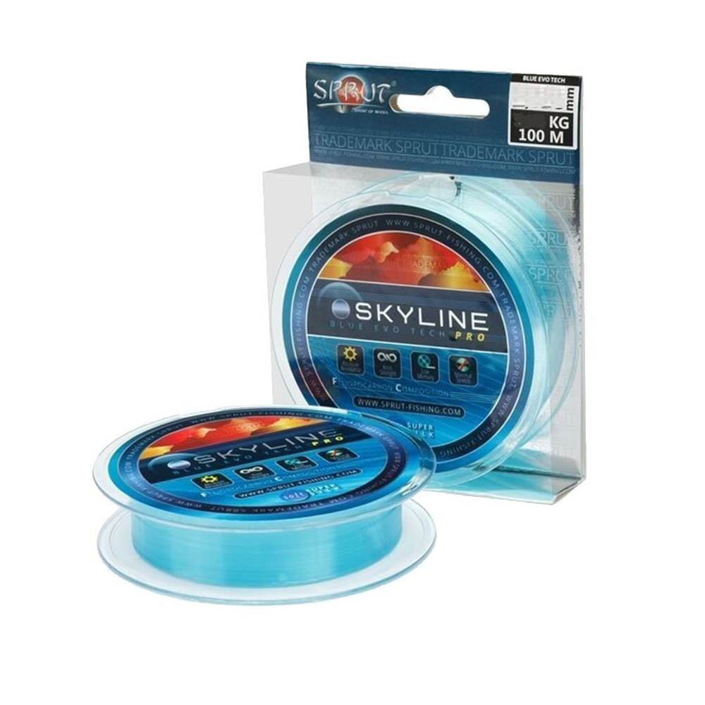 Леска для рыбалки Sprut SKYLINE EvoTech PRO Pink (0,455mm/100m), 1 штука