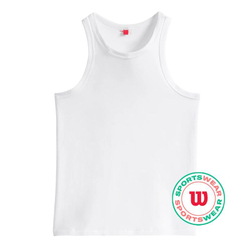 Женский теннисный топ Wilson Fieldhouse Tank Top Lite - ярко-белый