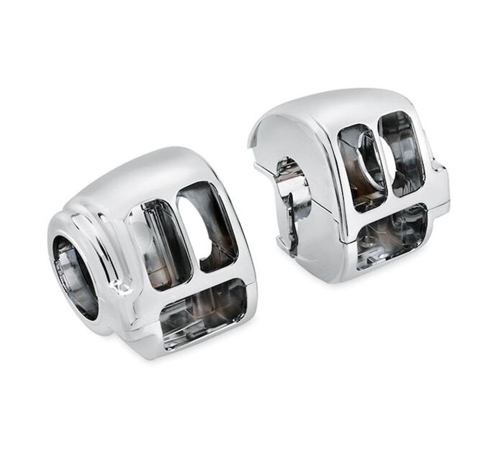 71826-11  Комплект хромированного корпуса переключателей Harley-Davidson®