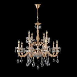 Люстра Crystal Lux ELIZABETH SP8+4 BRASS