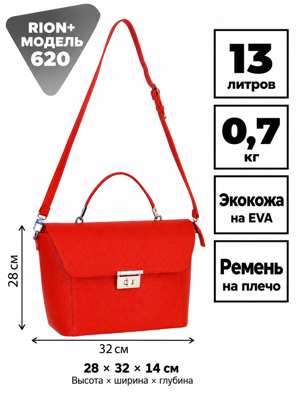 RION+ 620RED — инфографика