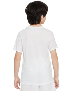 Футболка для мальчика теннисная Nike Kids Miler Dri-Fit - white