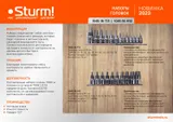 Набор головок Torx, 1/2", 1/4", 3/8", 55мм, 13шт, S2 Sturm! — фото 2
