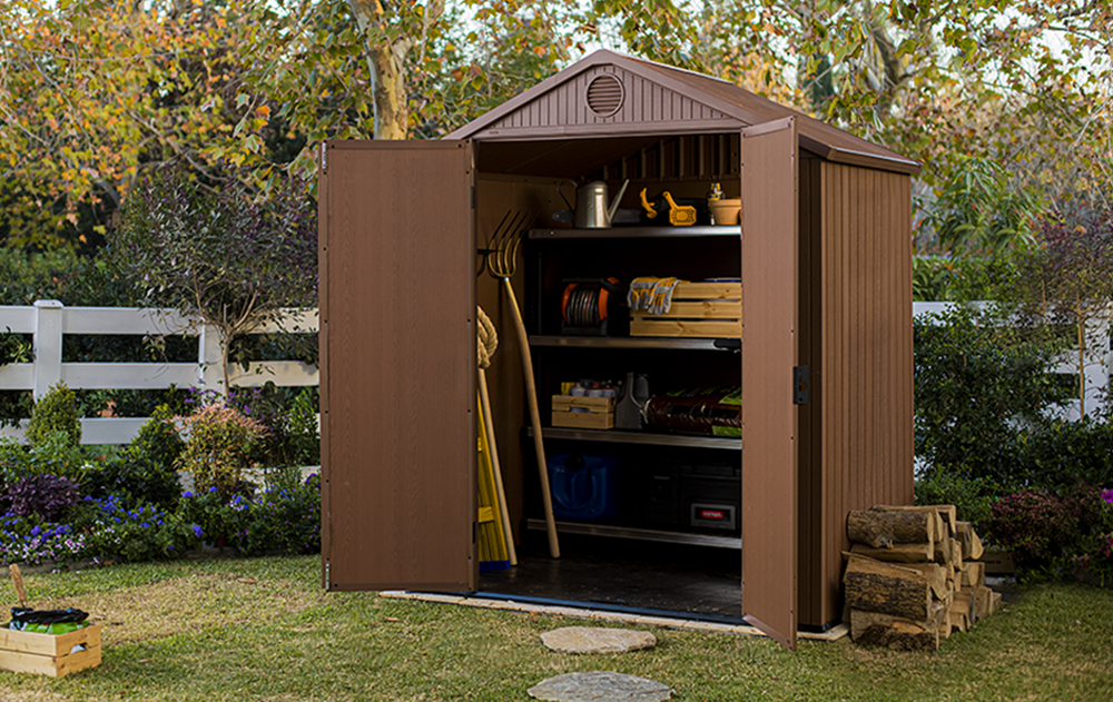 Пластиковый сарай Keter Darwin 6x4 brown