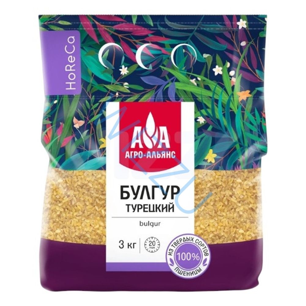 Булгур рупа пшеничная 3кг HORECA
