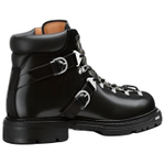 DIOR Explorer Top Grain Cow Leather Ankle Boots Men"s Black