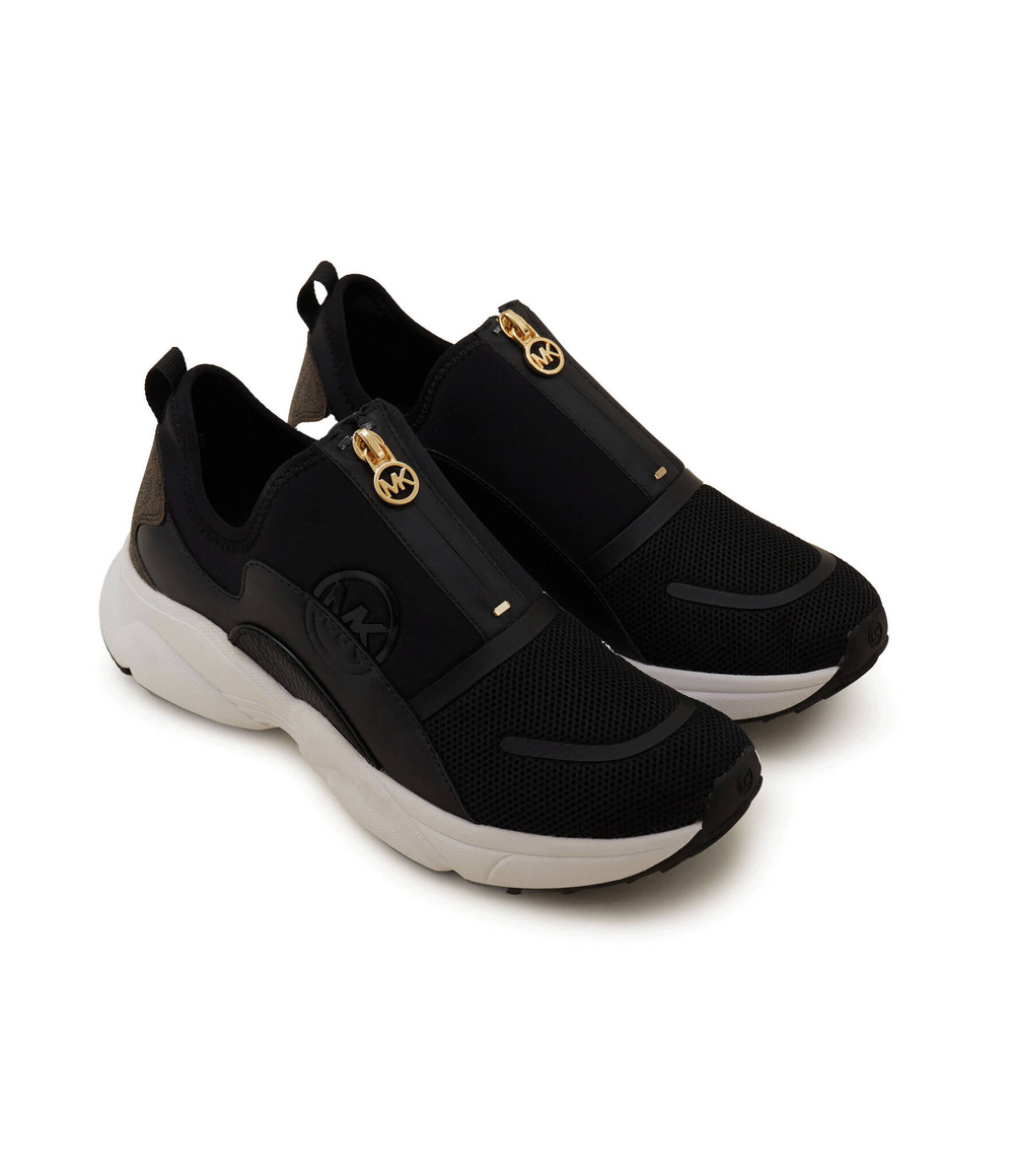 Кроссовки SAMI ZIP TRAINER Michael Kors - черный(43H3SMFSHD)