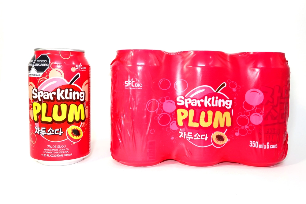 Напиток газированный Слива Sparkling Plum