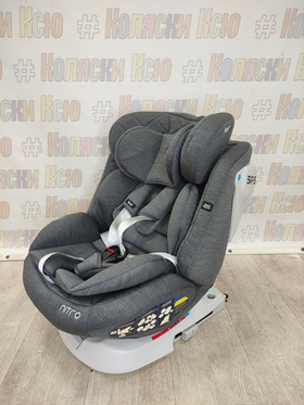 Автокресло детское Rant Nitro Isofix группа 0/1/2/3 (0-36) Grey