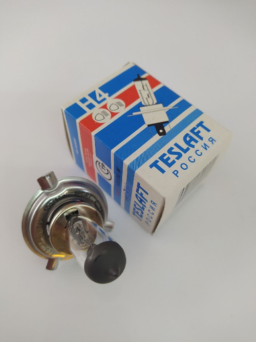 Лампа H4 24V (увеличенной мощности) 142790 TESLAFT (1шт)