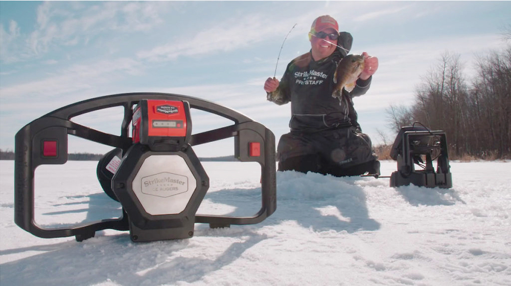 Электроледобур Mora Ice Strikemaster 40V Lithium [LFV-PHEU]
