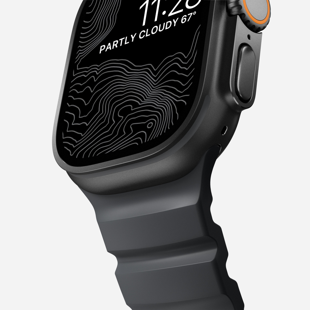 Ремешок Nomad Rocky Point Band для Apple Watch 42/44/45/46/49 mm Storm / Black Hardware