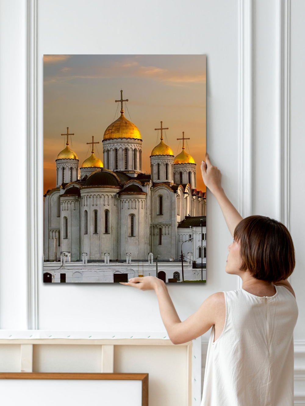 Картина Пламенеющее благословение модульная 50x70см 1шт.
